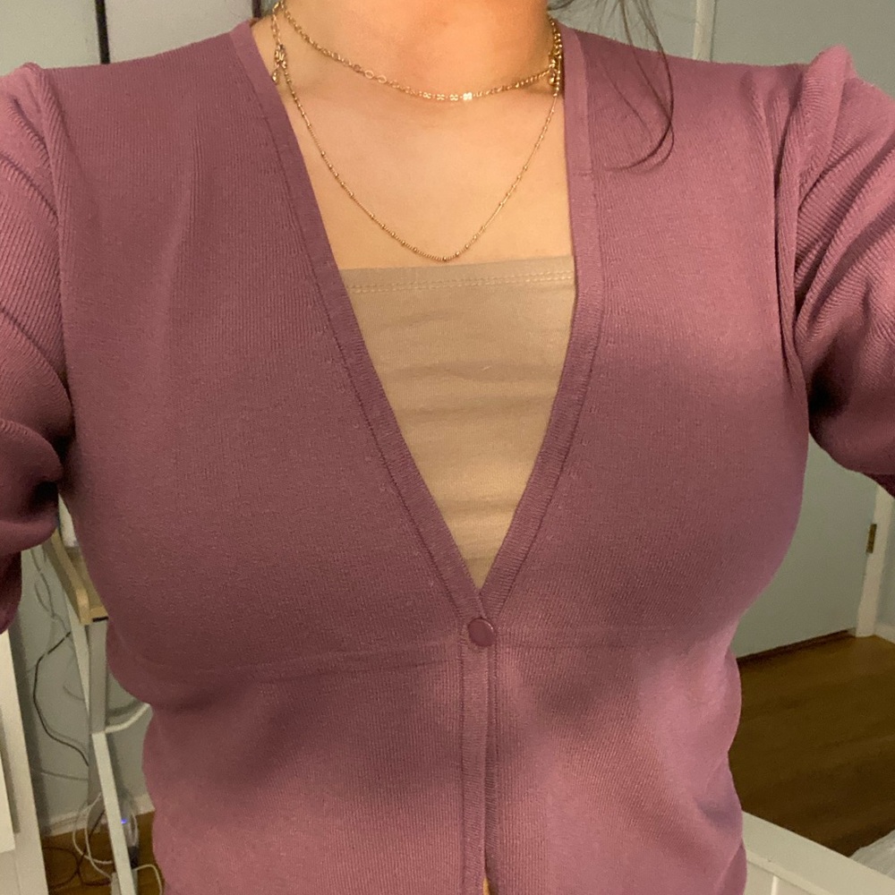 dark pink business cover up